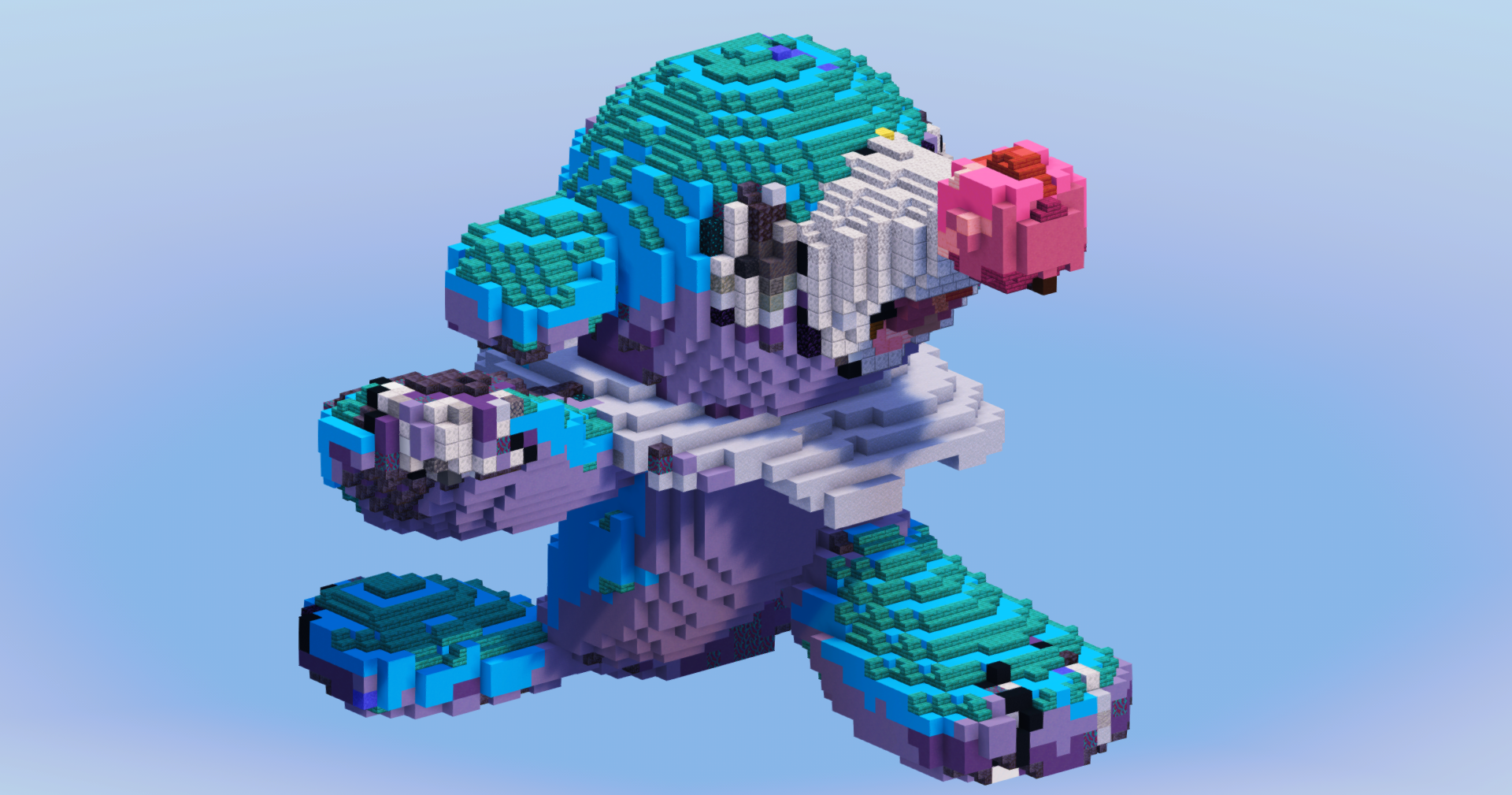 Popplio from Pokemon — Minecraft Build by LeonisBuilds (2)
