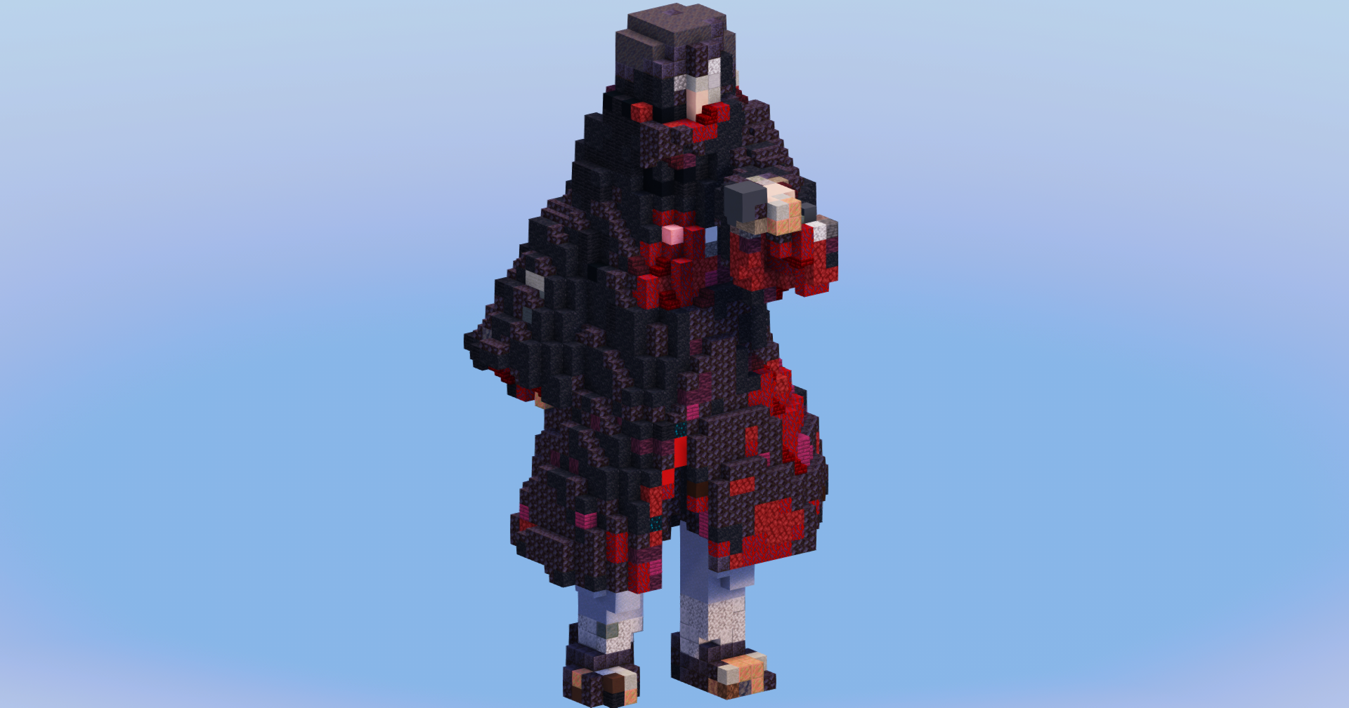 Itachi from Naruto — Minecraft Build by LeonisBuilds