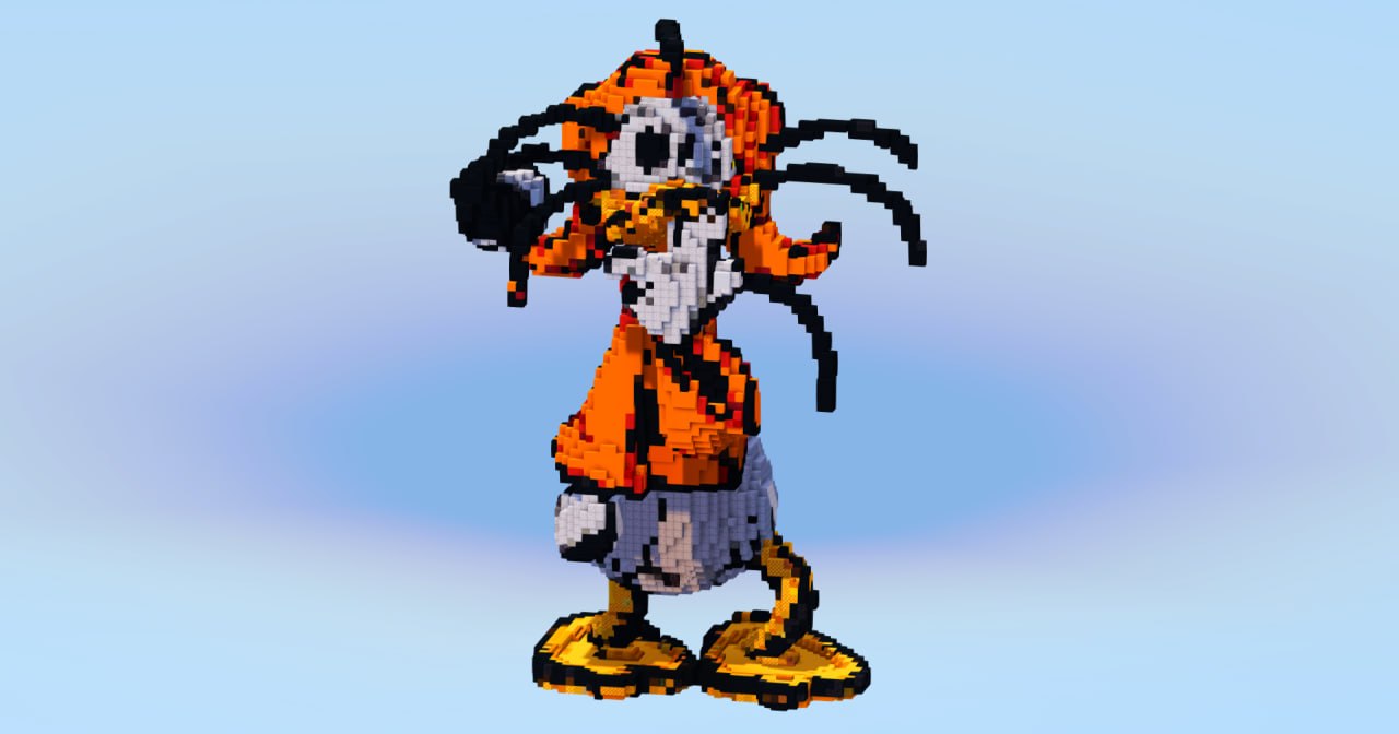 Fethry Duck — Minecraft Build by LeonisBuilds (2)
