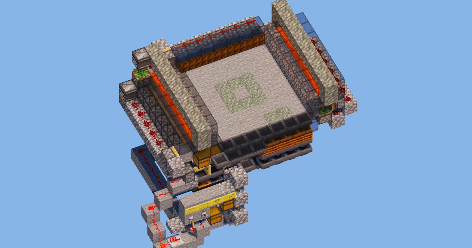 Infinite Moss and Bonemeal Automatic Farm, 1500+ Bonemeal/hour, or ~5000 moss, azalea, seeds / hour — Minecraft Build by LeonisBuilds