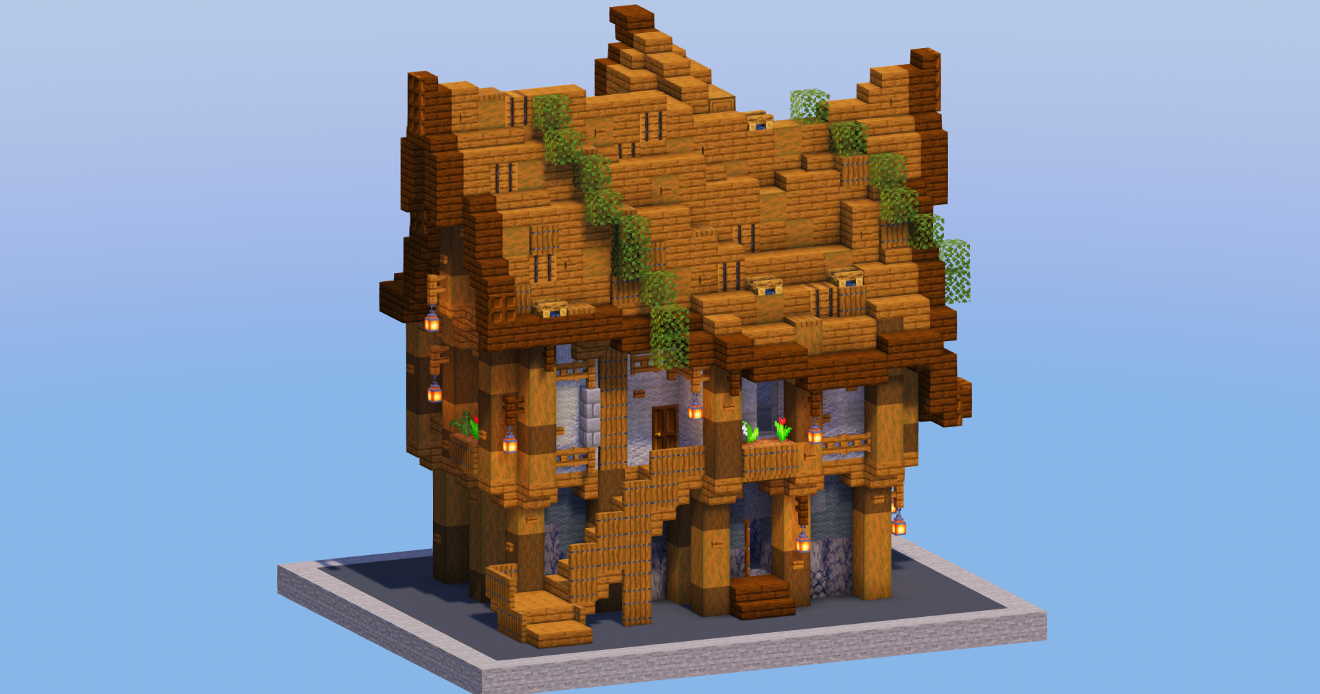 Medieval Tavern — Minecraft Build by LeonisBuilds (2)