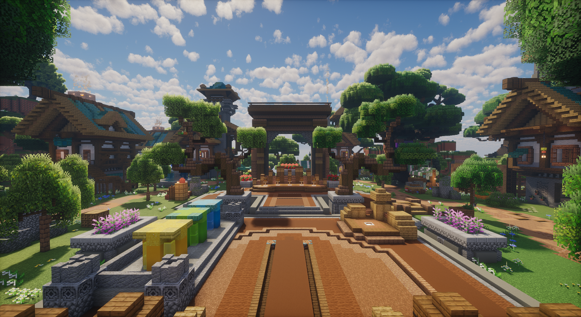 Blue Haven Village — Minecraft Build by OrioniX (2)
