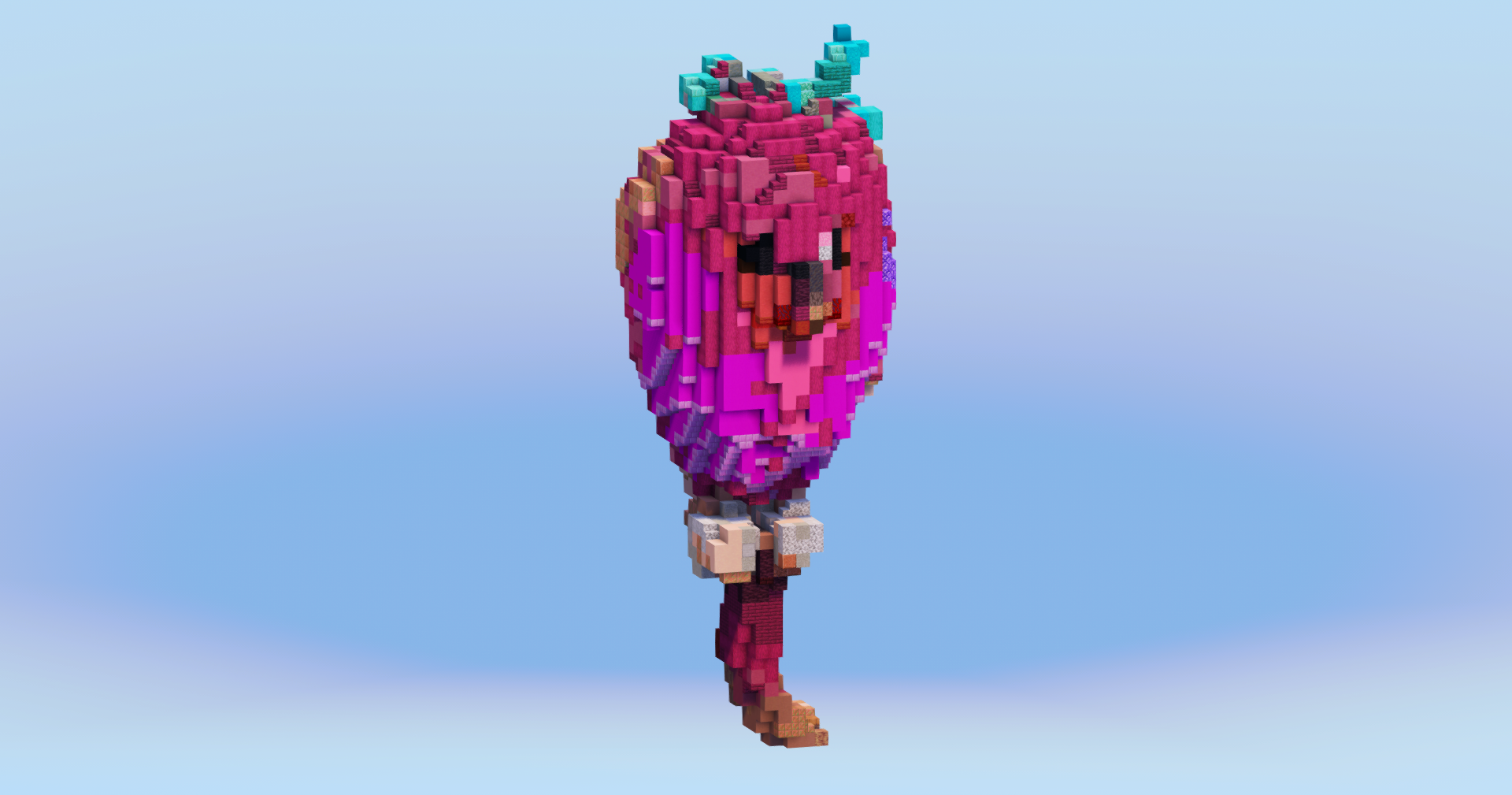 Fwooper from Harry Potter Fantastic Beasts and Where to Find Them download (Iron Tier+ Patreon Exclusive) — Minecraft Build by LeonisBuilds
