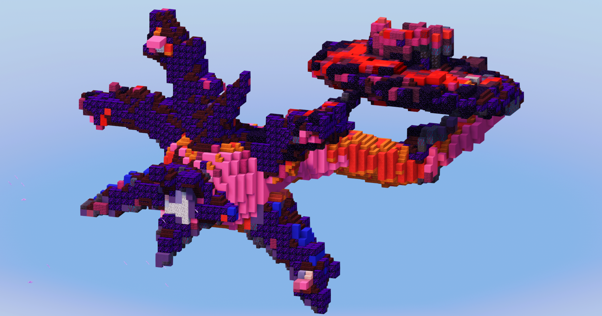 Eternatus Eternamax from Pokemon — Minecraft Build by LeonisBuilds