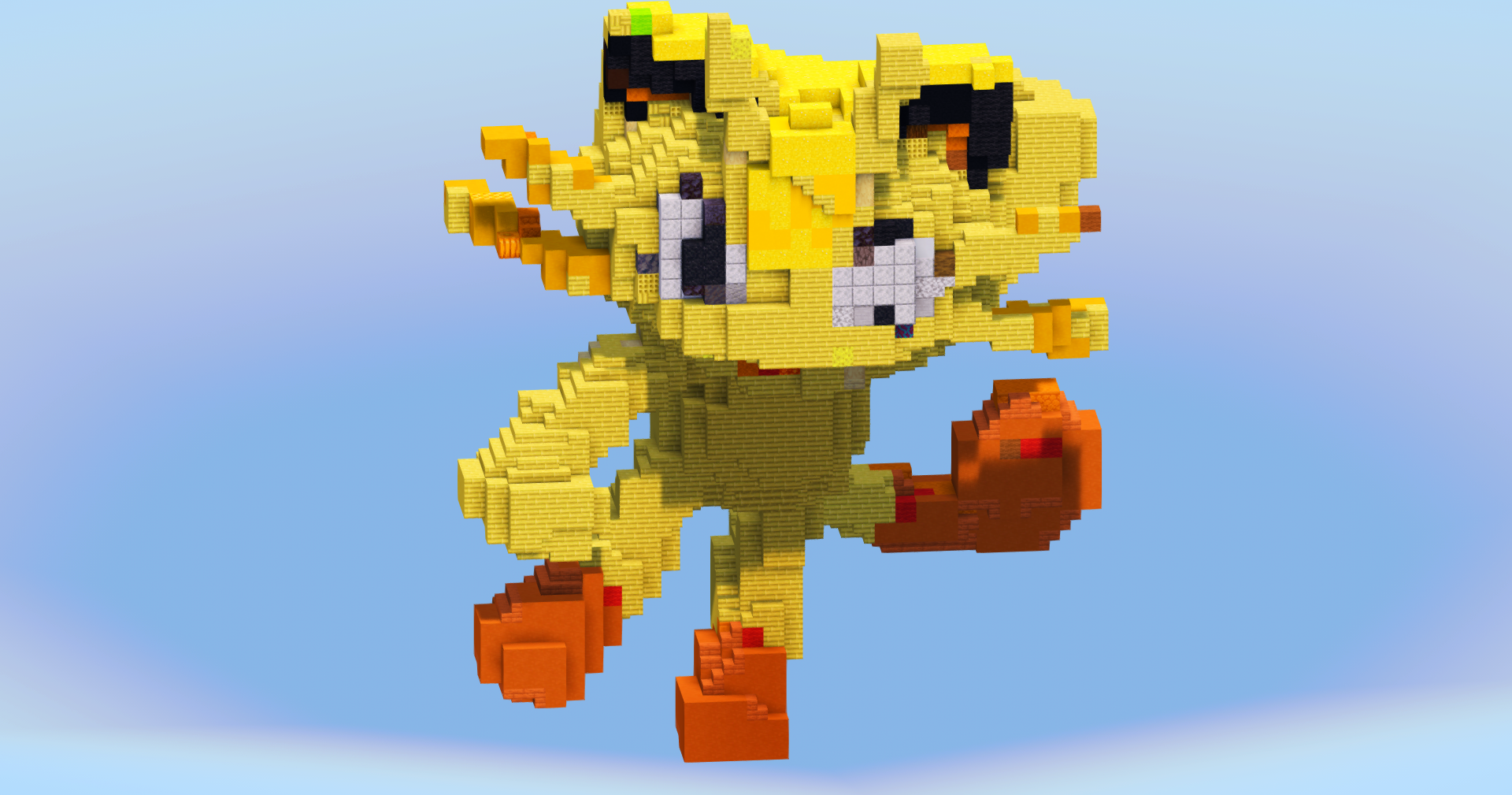 Meowth from Pokemon — Minecraft Build by LeonisBuilds