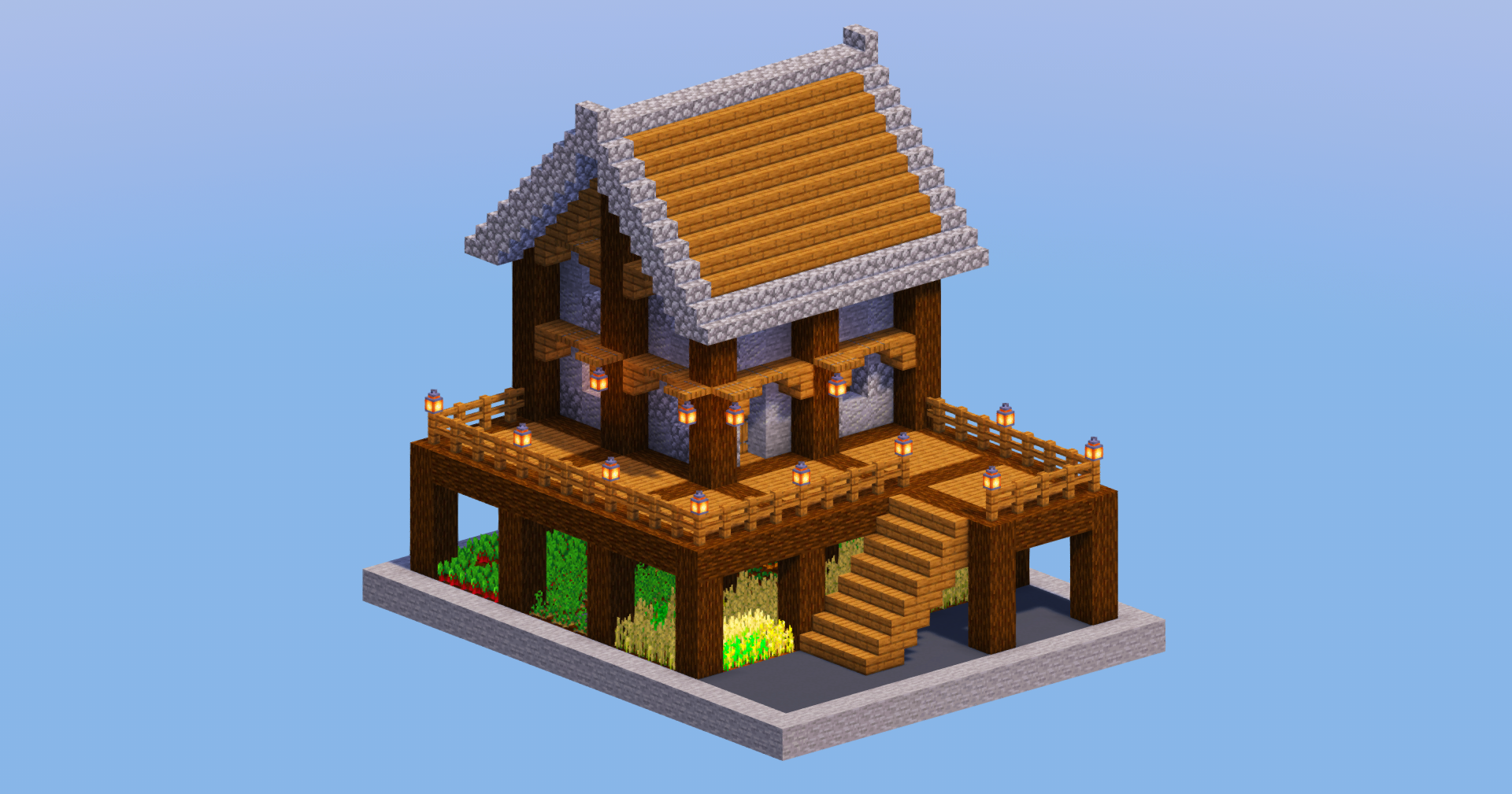 Spruce Starter House with Farm — Minecraft Build by LeonisBuilds (2)