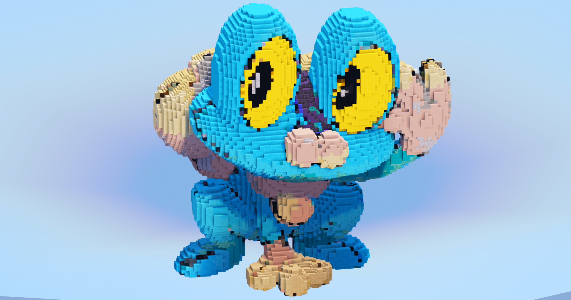 Froakie — Minecraft Build by LeonisBuilds