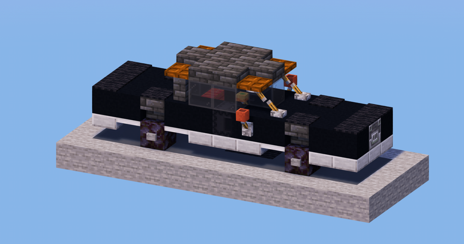 Black Car — Minecraft Build by LeonisBuilds