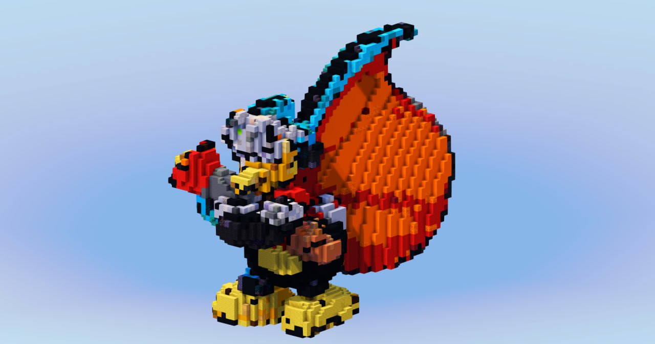 Duck Avenger from Disney Duck Tales and Duck Avenger — Minecraft Build by LeonisBuilds (2)