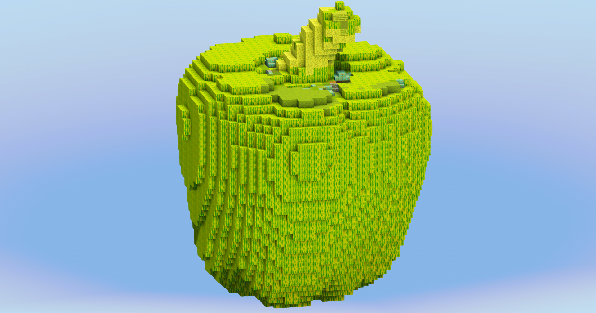 Green Bellpepper Vegetable — Minecraft Build by LeonisBuilds