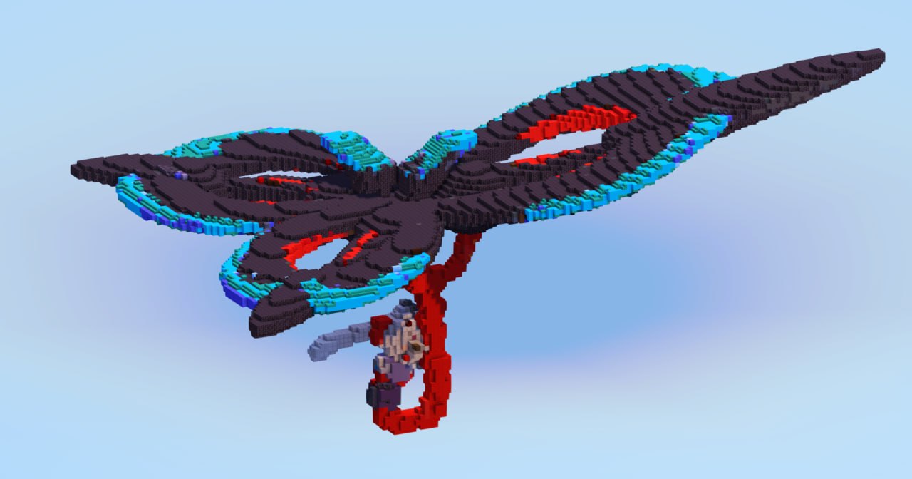 Mega Floette — Minecraft Build by LeonisBuilds (2)
