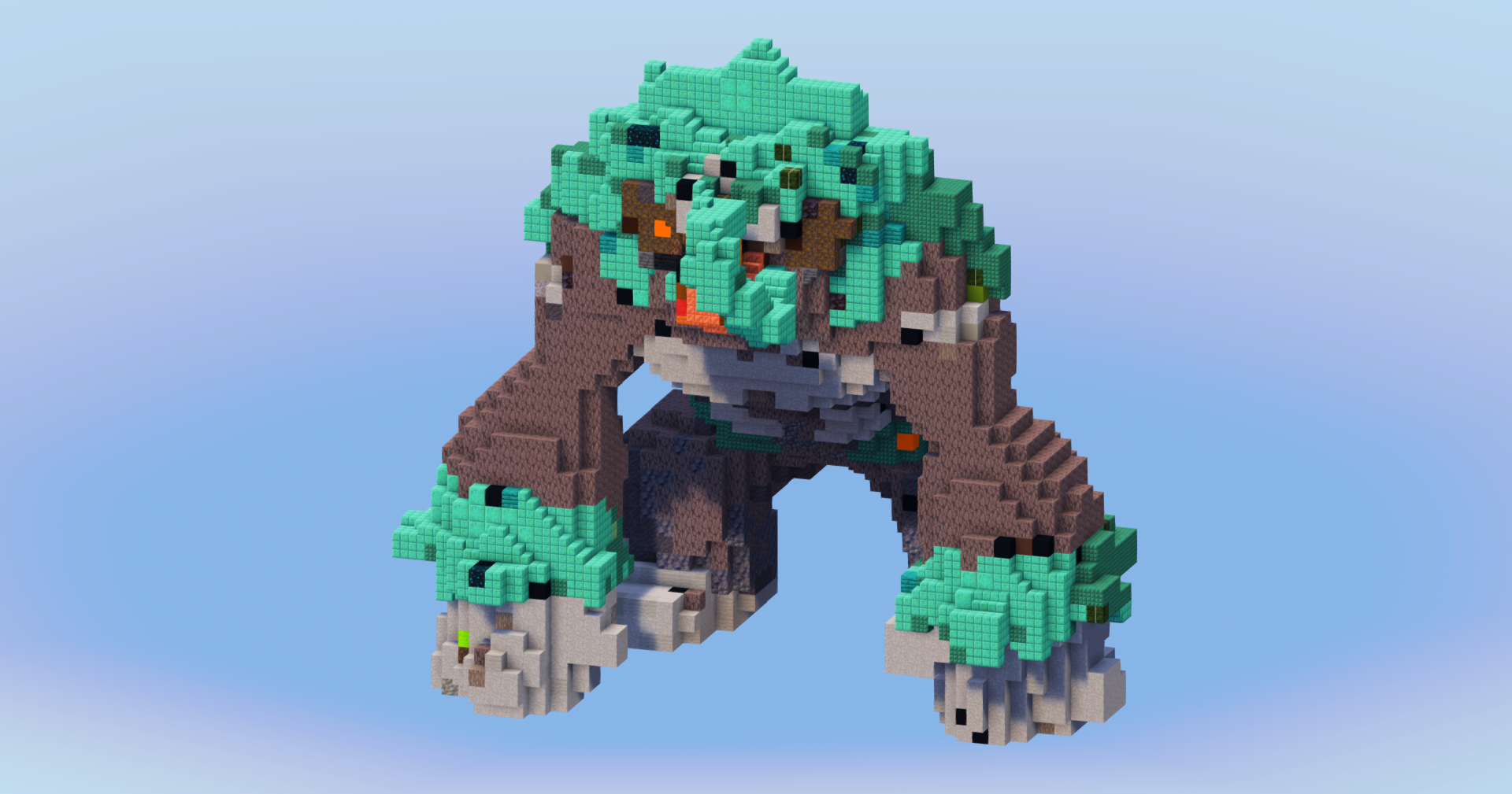 Rillaboom from Pokemon — Minecraft Build by LeonisBuilds (2)