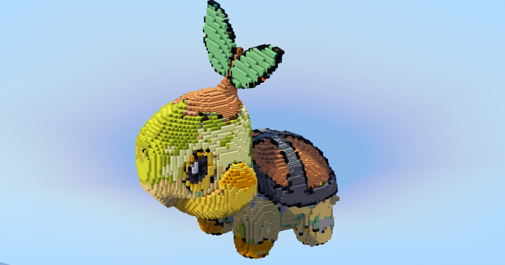 Turtwig — Minecraft Build by LeonisBuilds (2)