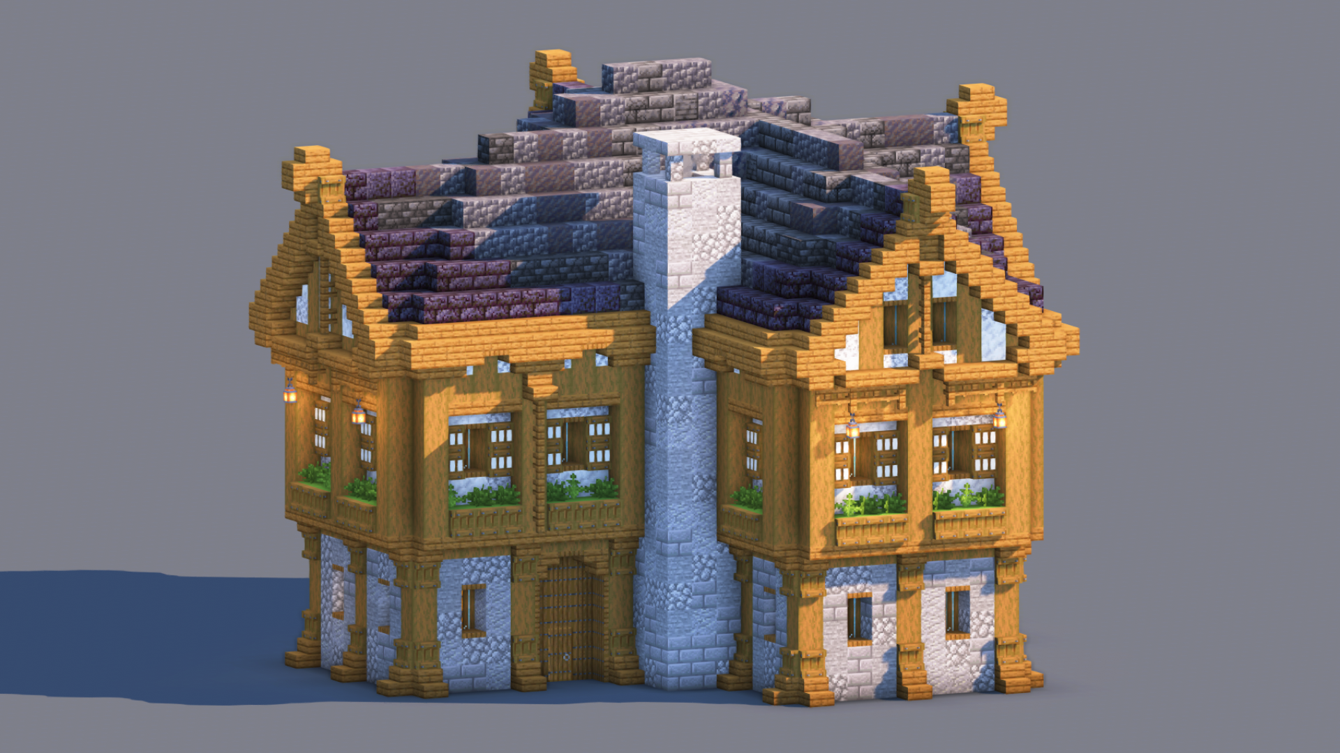Medieval House – Fully Decorated Interior | Download — Minecraft Build by RaekonBuilds (2)