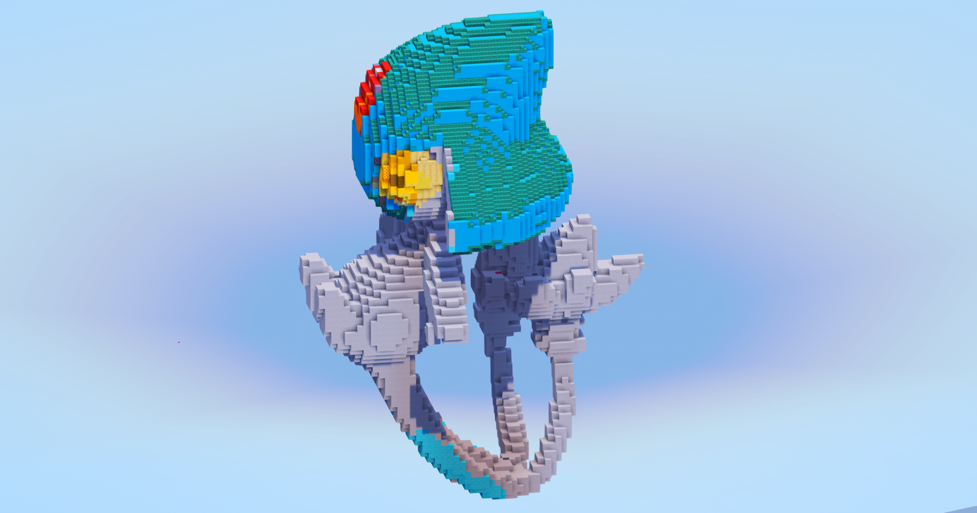 Azelf — Minecraft Build by LeonisBuilds (2)