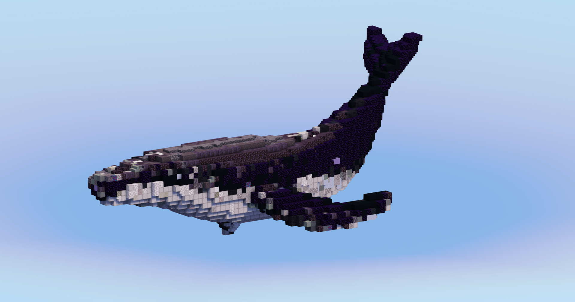 Humpback Whale Animal — Minecraft Build by LeonisBuilds