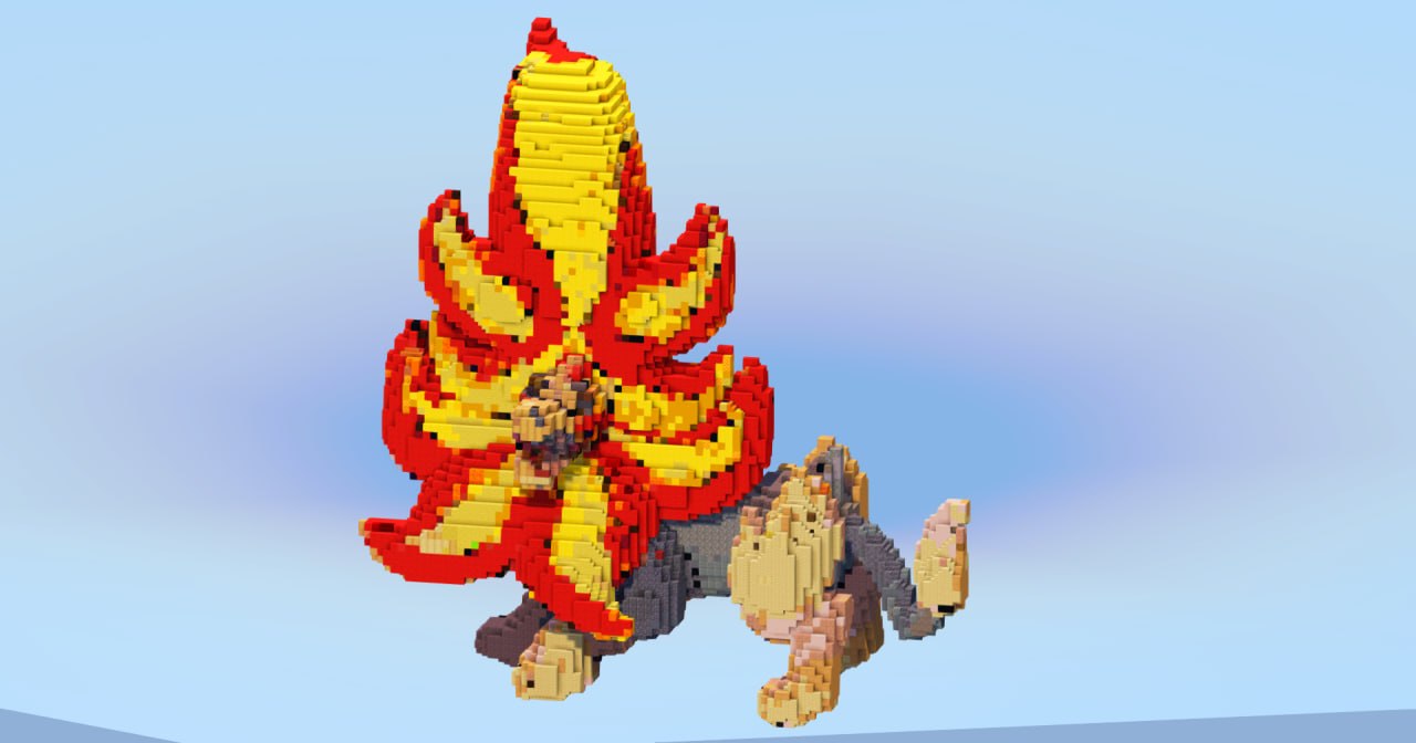 Mega Pyroar — Minecraft Build by LeonisBuilds