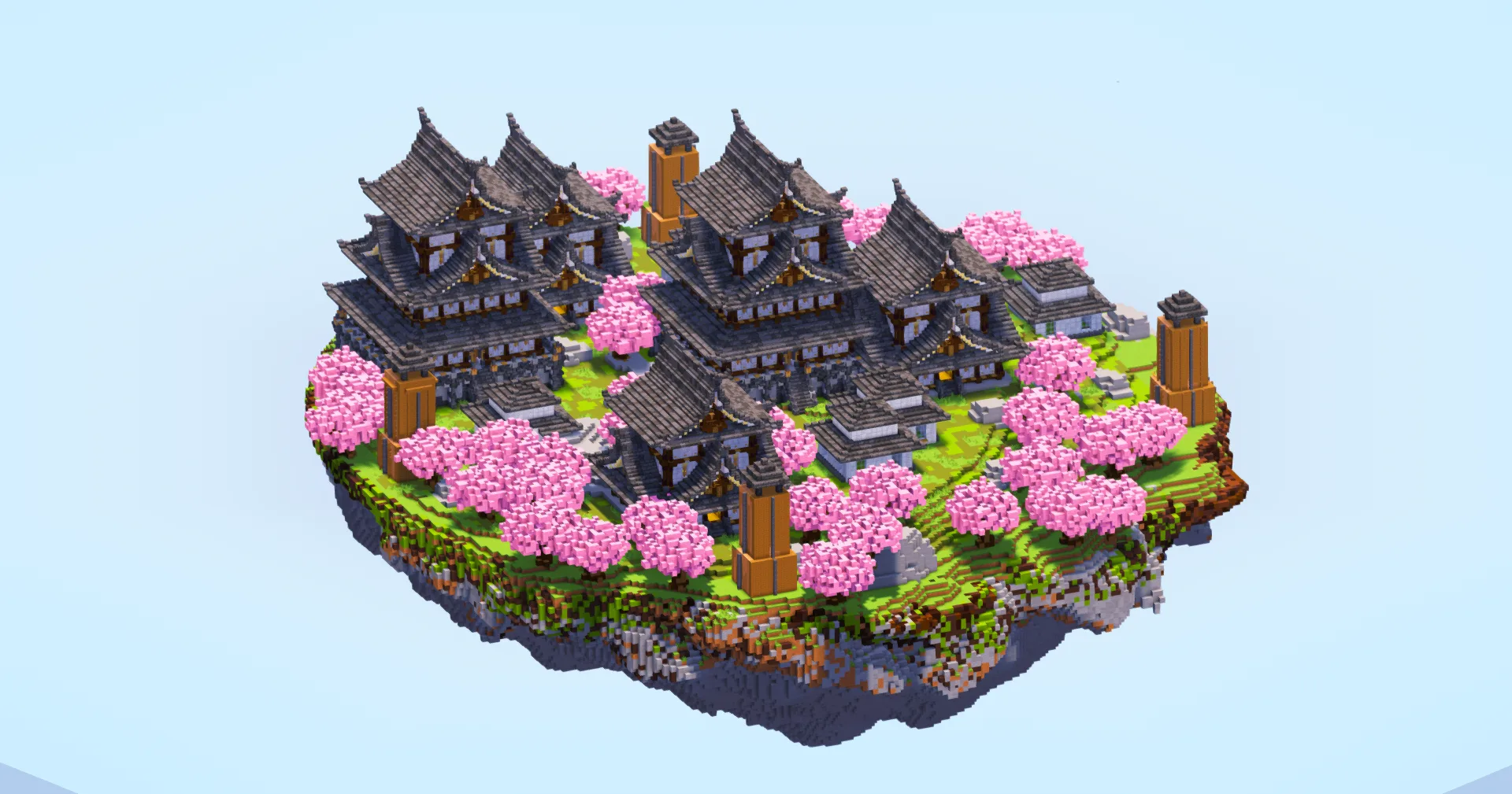 Japanese Floating Islands Collection