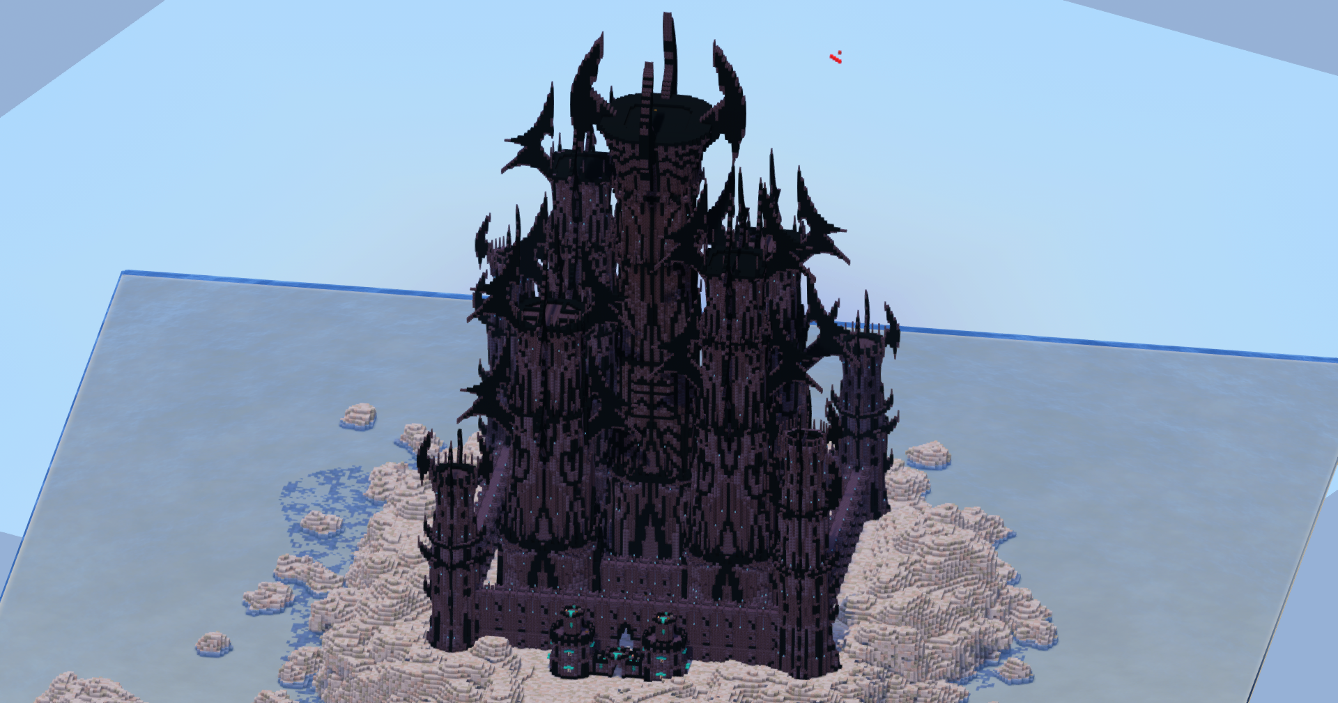 Blackstone Fantasy Castle 400x400 Blocks Fully Built Map — Minecraft Build by LeonisBuilds (2)