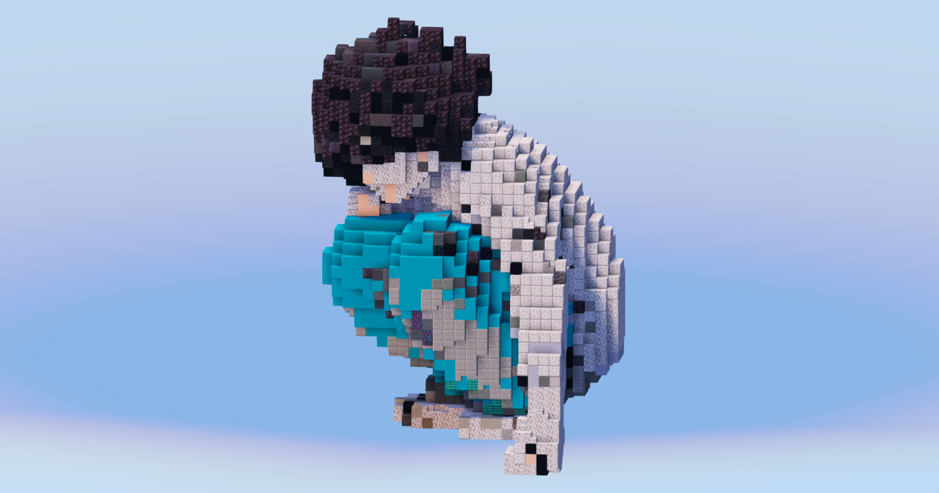 L from Death Note — Minecraft Build by LeonisBuilds