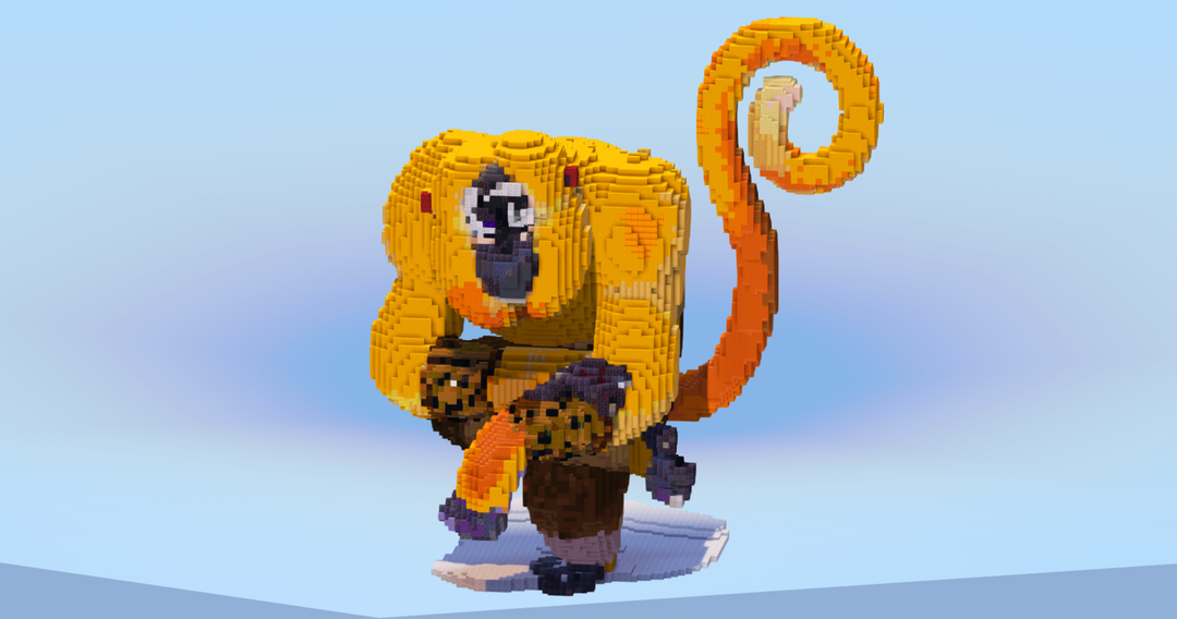 Master Monkey — Minecraft Build by LeonisBuilds