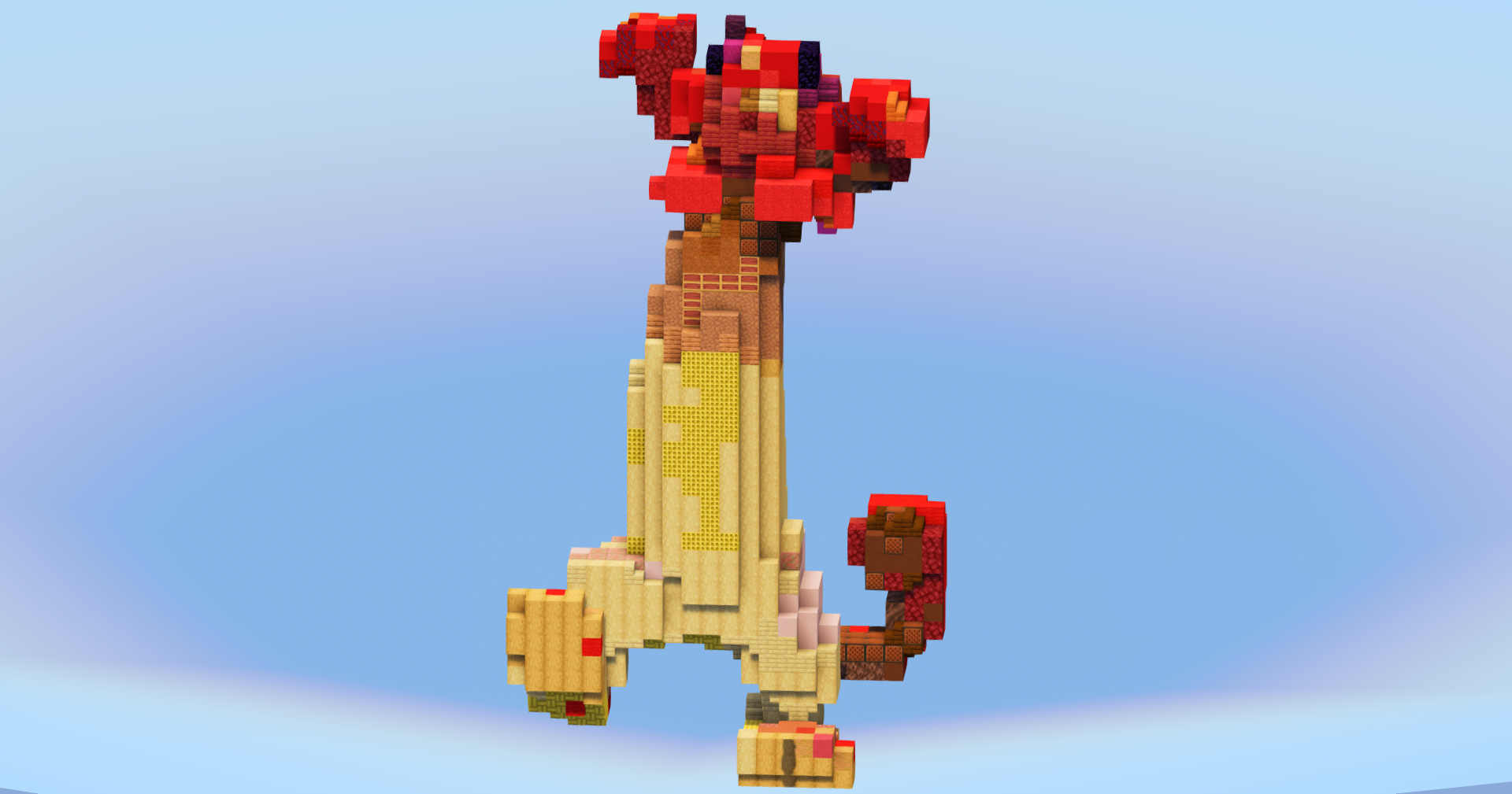 Meowth Gigantamax from Pokemon — Minecraft Build by LeonisBuilds