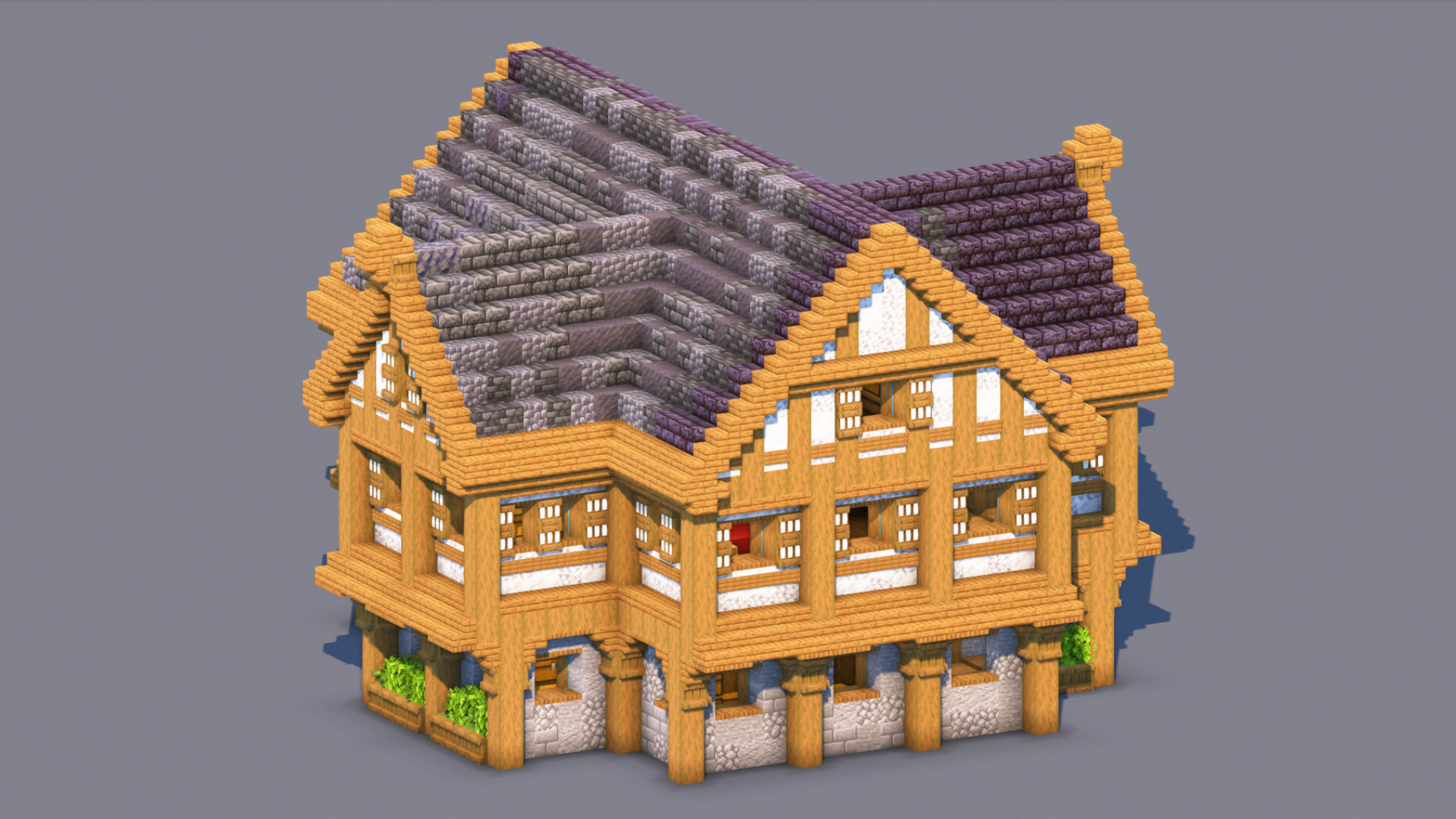 Medieval House – Fully Decorated Interior | Download — Minecraft Build by RaekonBuilds (2)