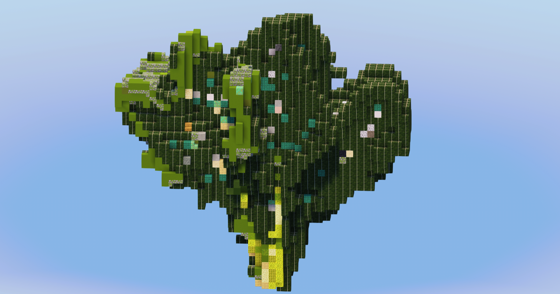 Kale Vegetable — Minecraft Build by LeonisBuilds