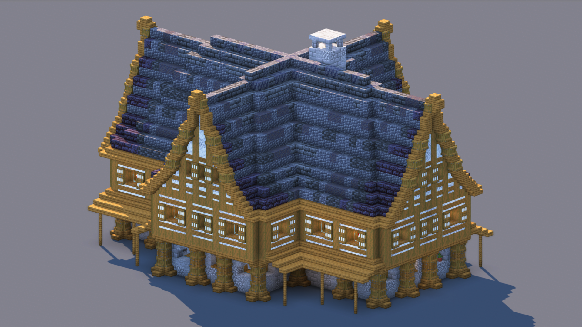 Medieval House – Fully Decorated Interior | Download — Minecraft Build by RaekonBuilds (4)