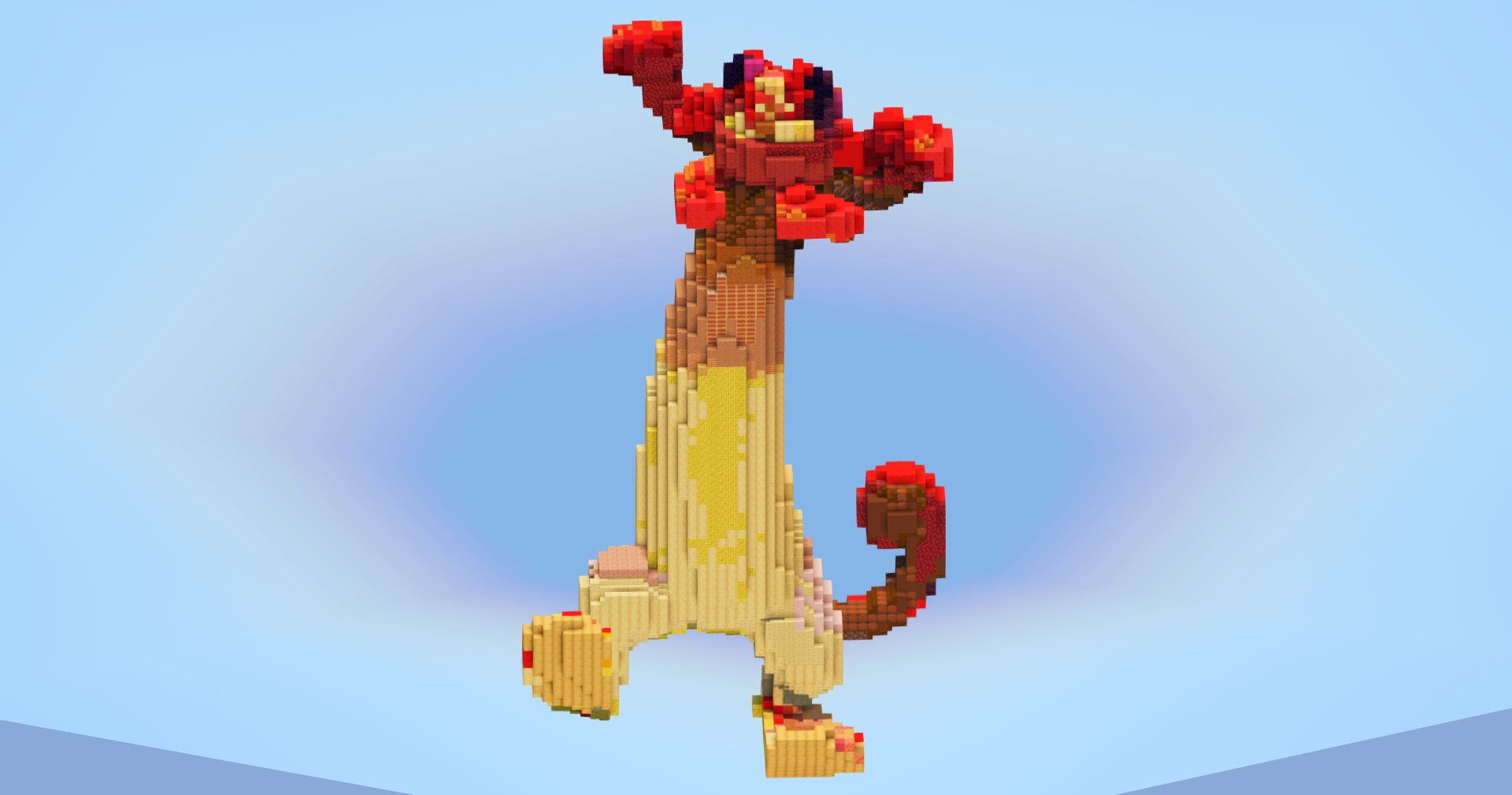 Meowth Gigantamax — Minecraft Build by LeonisBuilds
