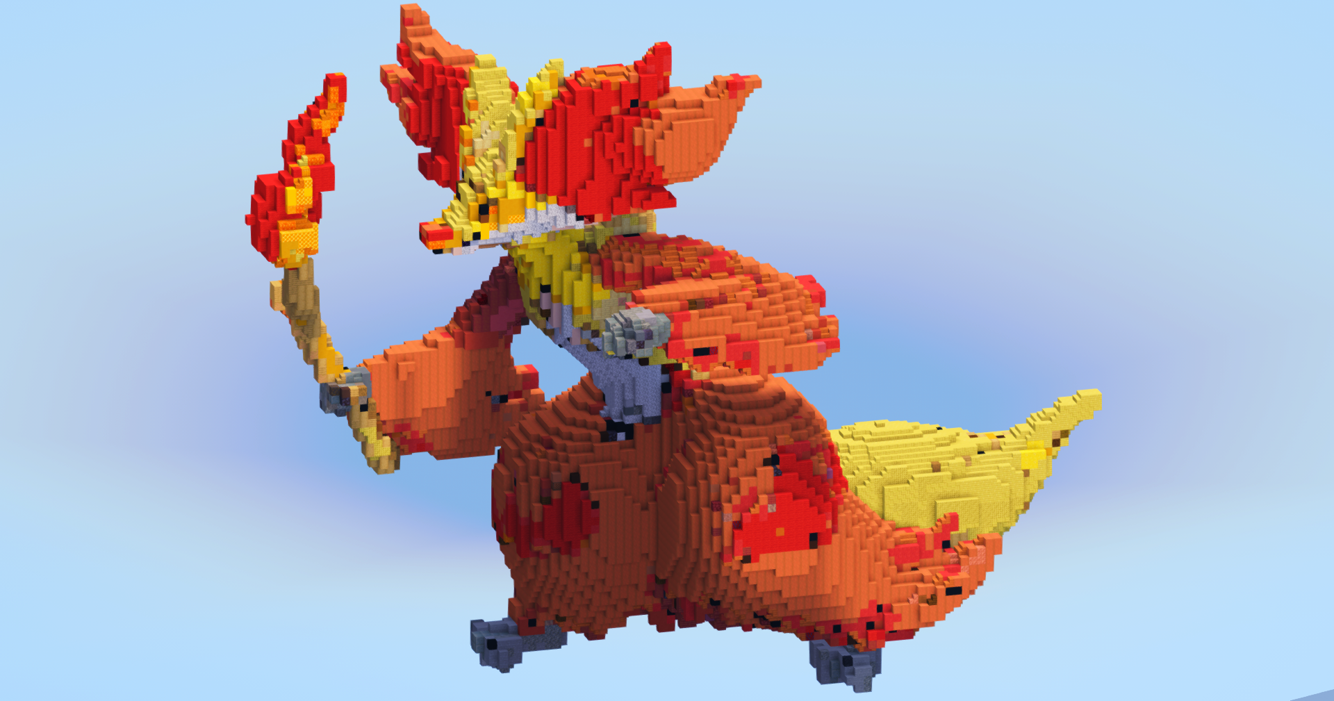 Delphox — Minecraft Build by LeonisBuilds (2)
