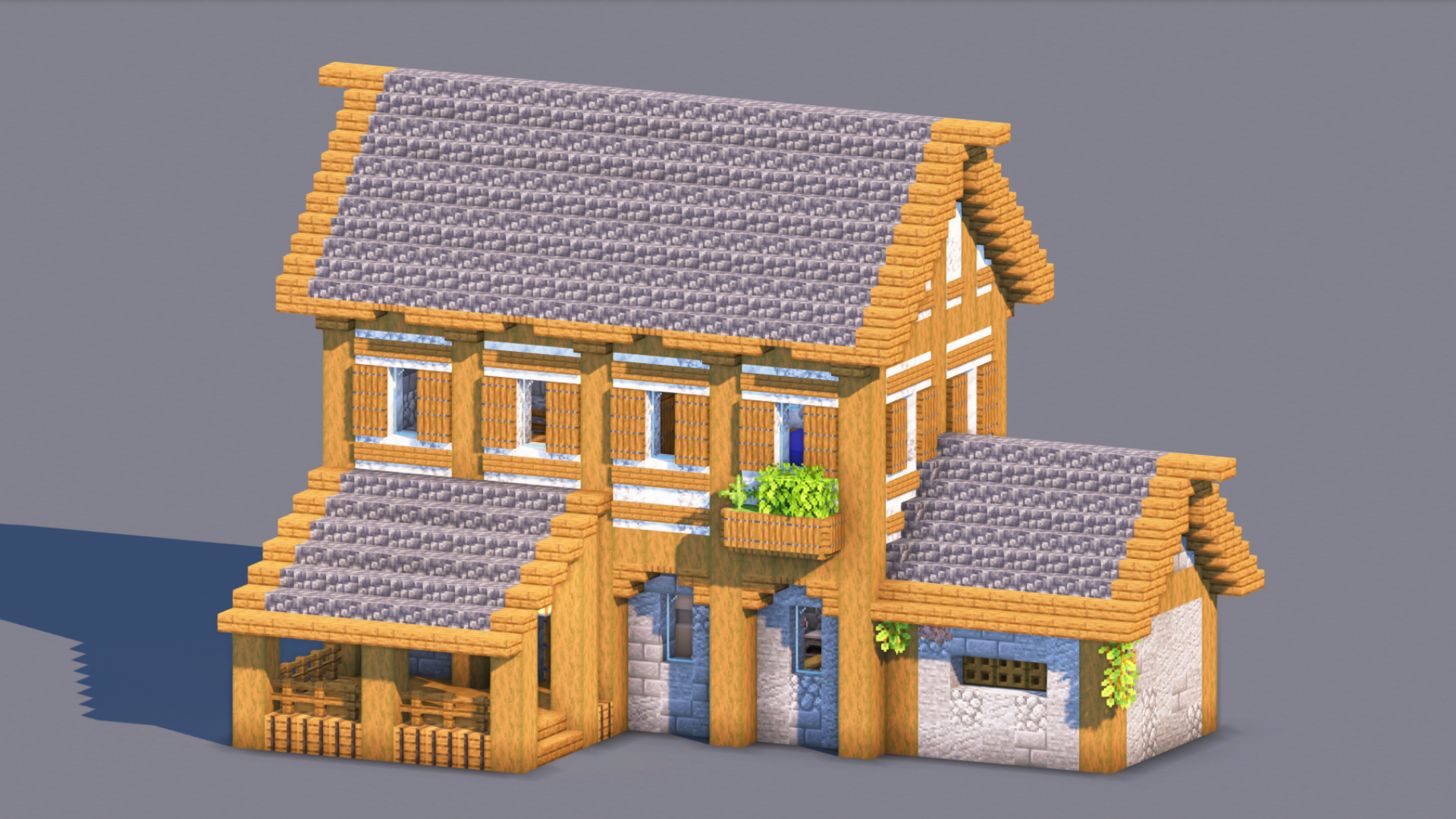 Medieval House – Fully Decorated Interior | Download — Minecraft Build by RaekonBuilds