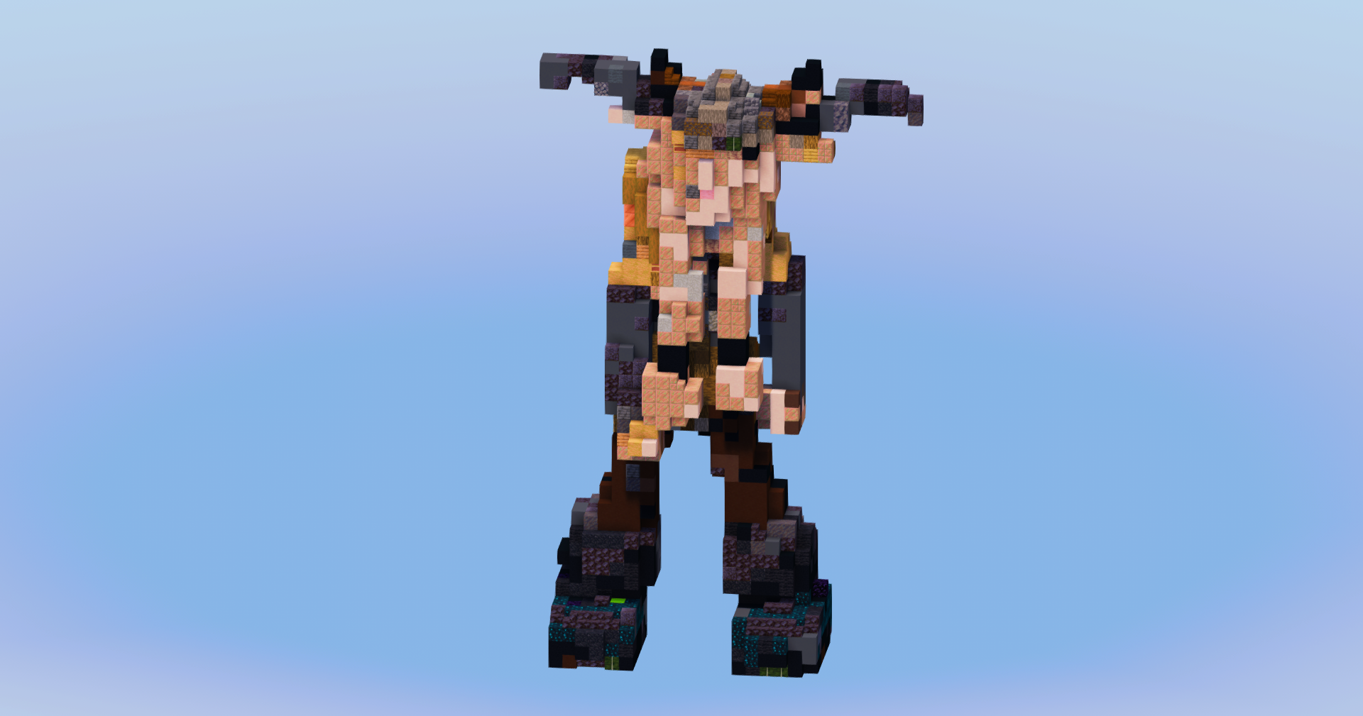 Ruffnut from How To Train Your Dragon — Minecraft Build by LeonisBuilds (2)