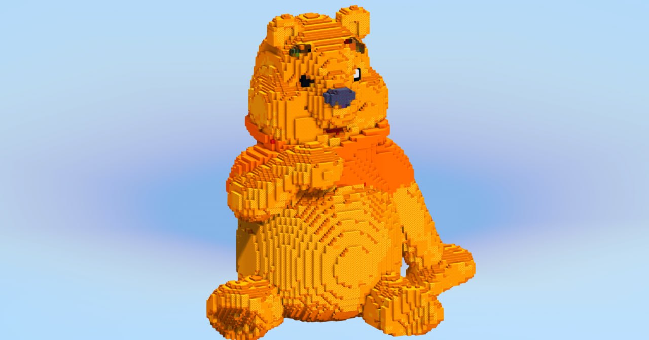 Winnie the Pooh — Minecraft Build by LeonisBuilds