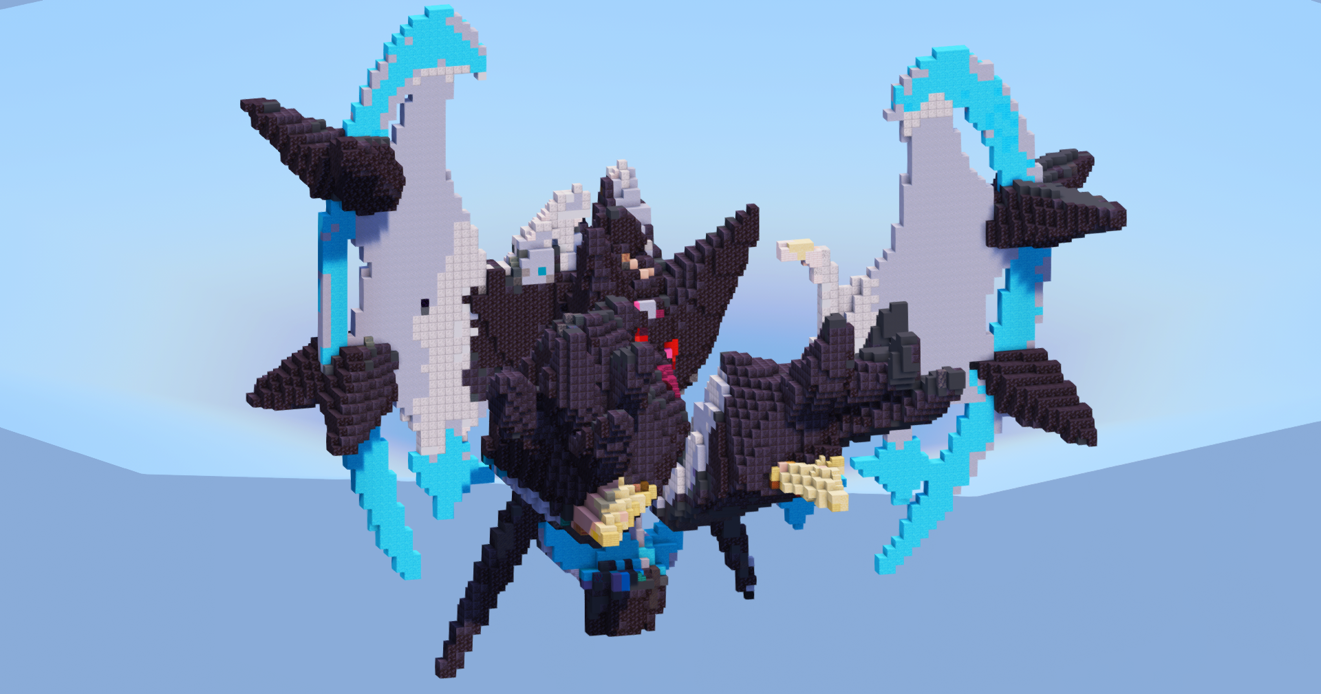 Necrozma Dawn Wings — Minecraft Build by LeonisBuilds (2)