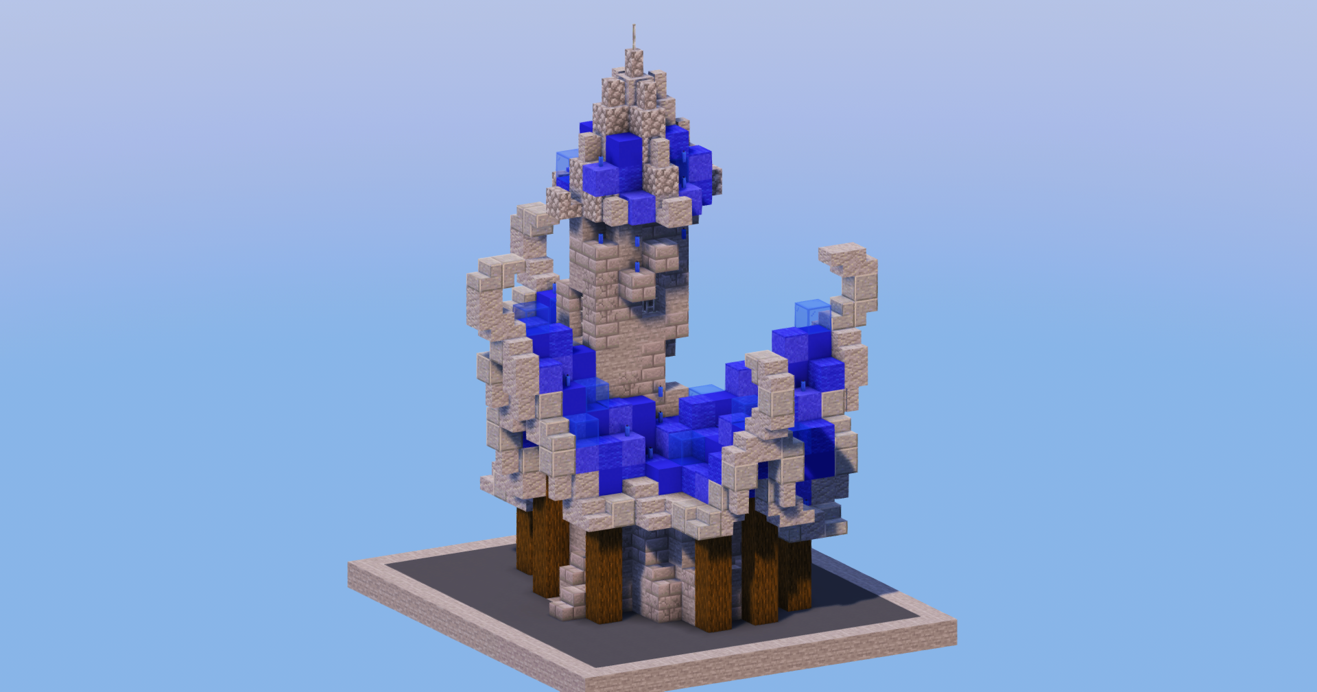 Water Medieval Fantasy House 3 — Minecraft Build by LeonisBuilds (2)
