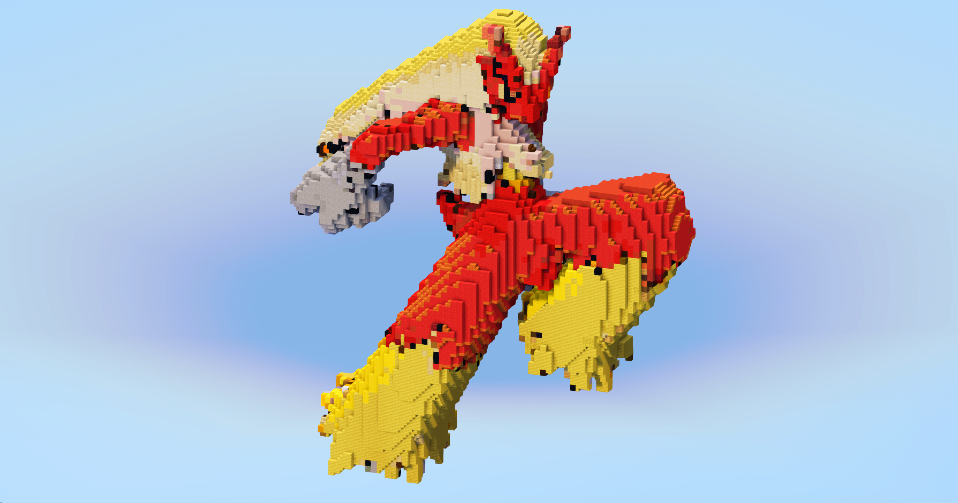 Blaziken — Minecraft Build by LeonisBuilds (2)