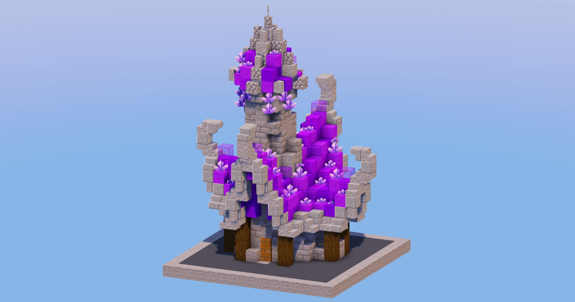 Magical Medieval Fantasy House 2 — Minecraft Build by LeonisBuilds