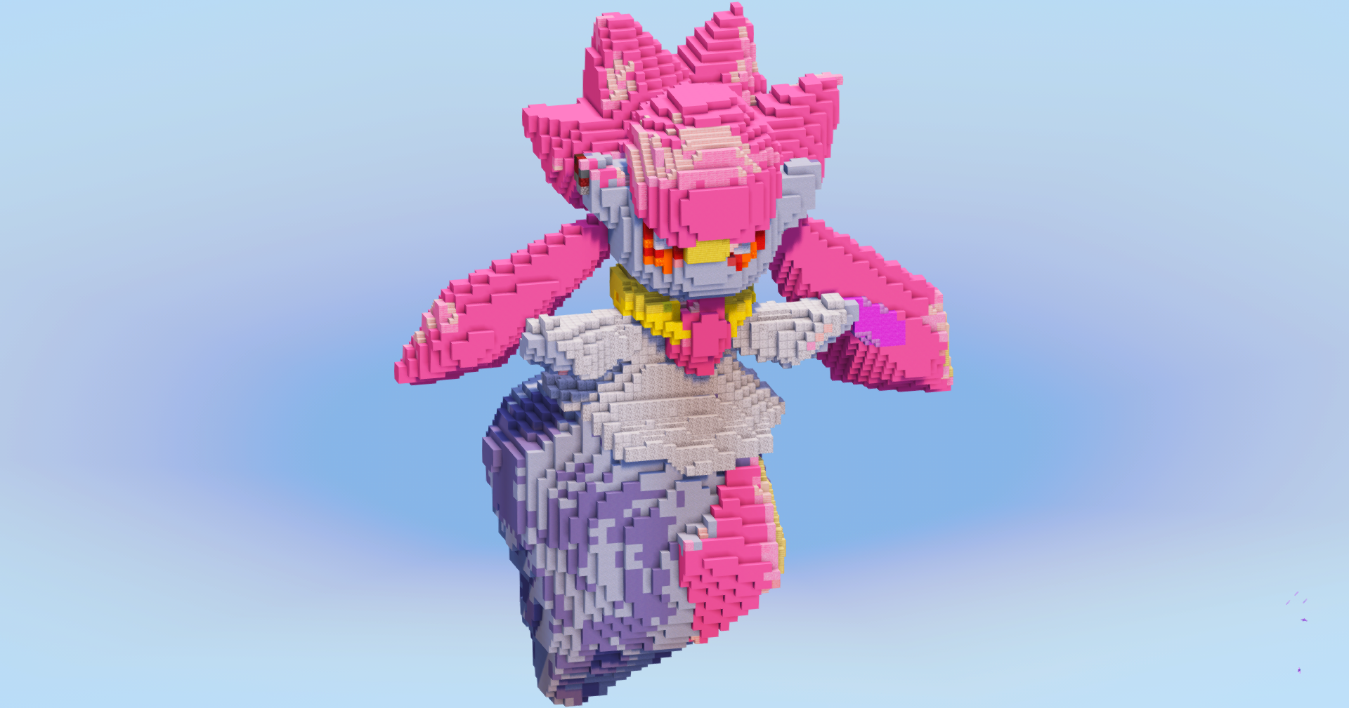 Diancie — Minecraft Build by LeonisBuilds