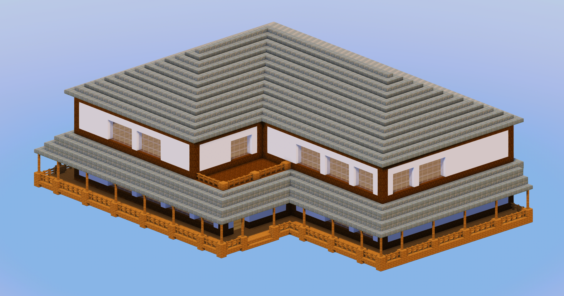 Minecraft Mansion Tuff Bricks — Minecraft Build by LeonisBuilds (2)