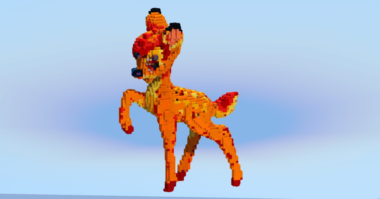 Bambi — Minecraft Build by LeonisBuilds (2)