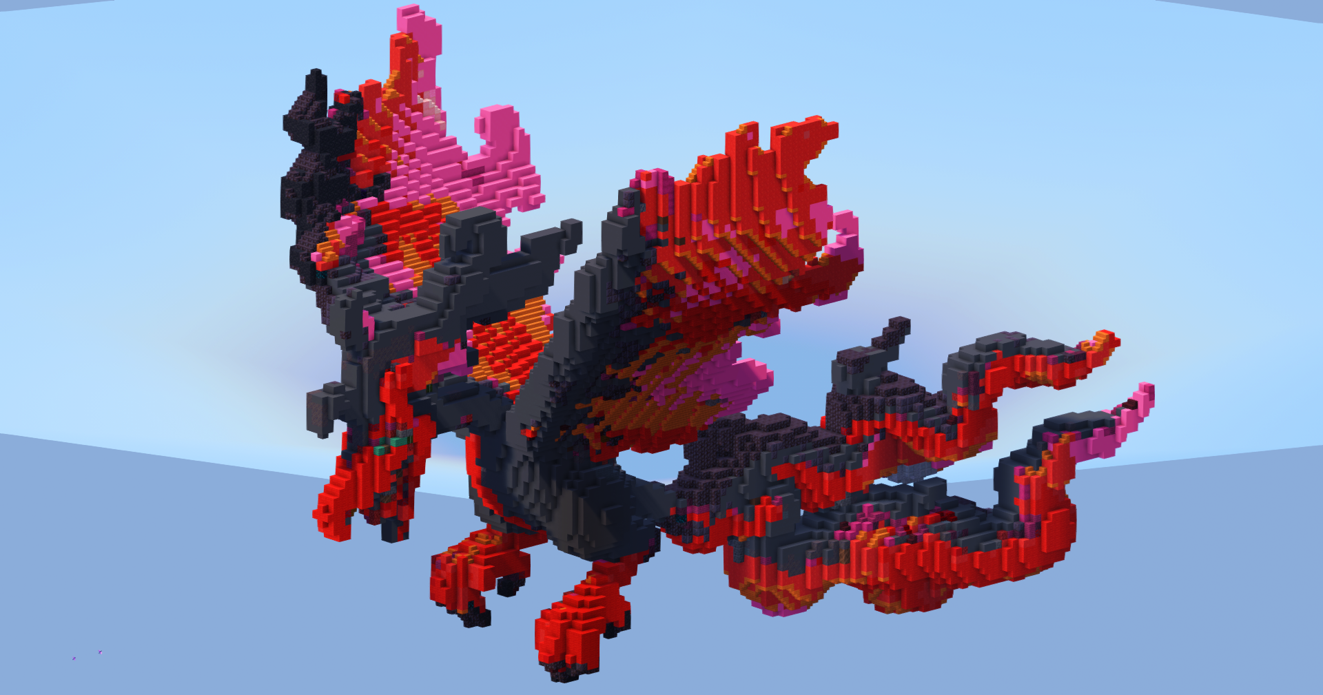 Galarian Moltres — Minecraft Build by LeonisBuilds
