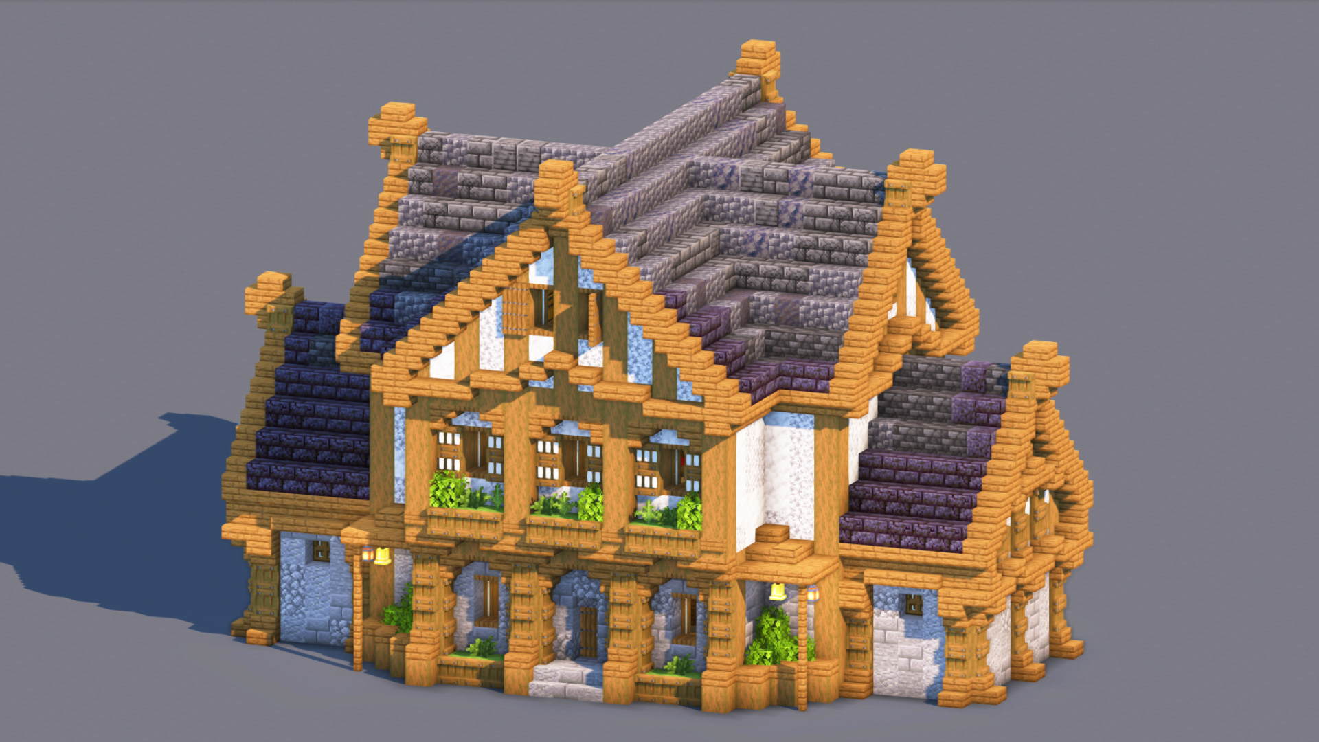 Medieval House – Fully Decorated Interior | Download — Minecraft Build by RaekonBuilds (2)