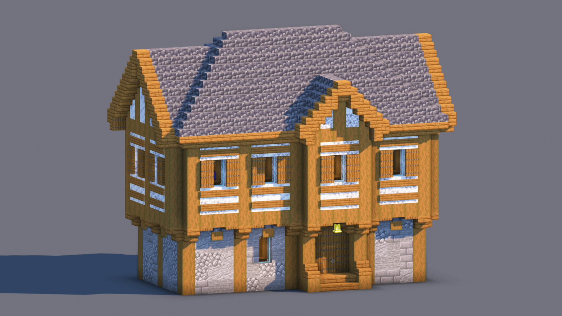 Medieval House – Fully Decorated Interior | Download — Minecraft Build by RaekonBuilds