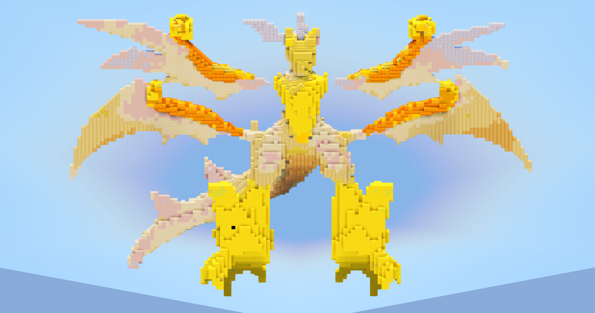 Ultra Necrozma — Minecraft Build by LeonisBuilds (2)