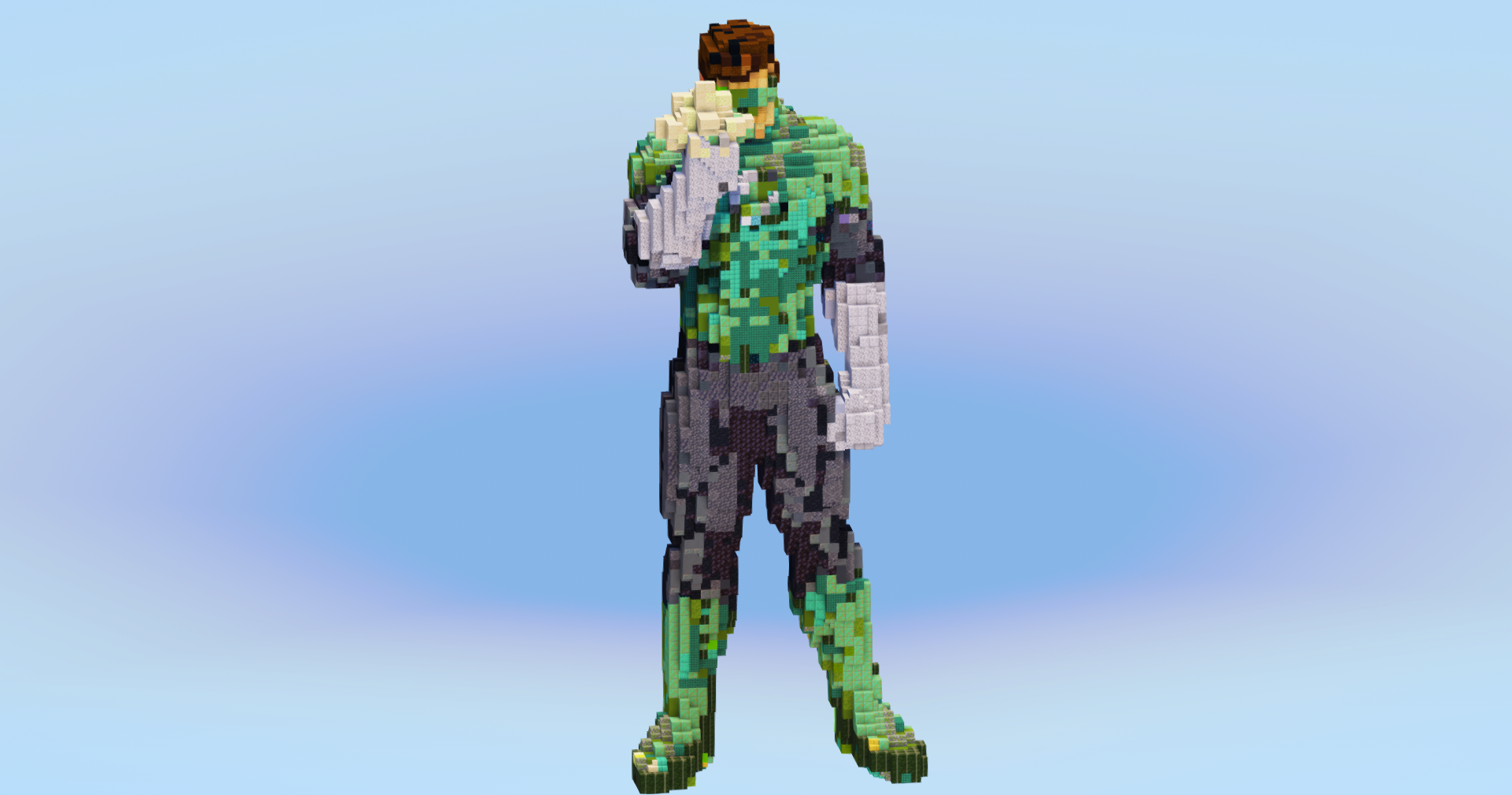 Green Lantern — Minecraft Build by LeonisBuilds