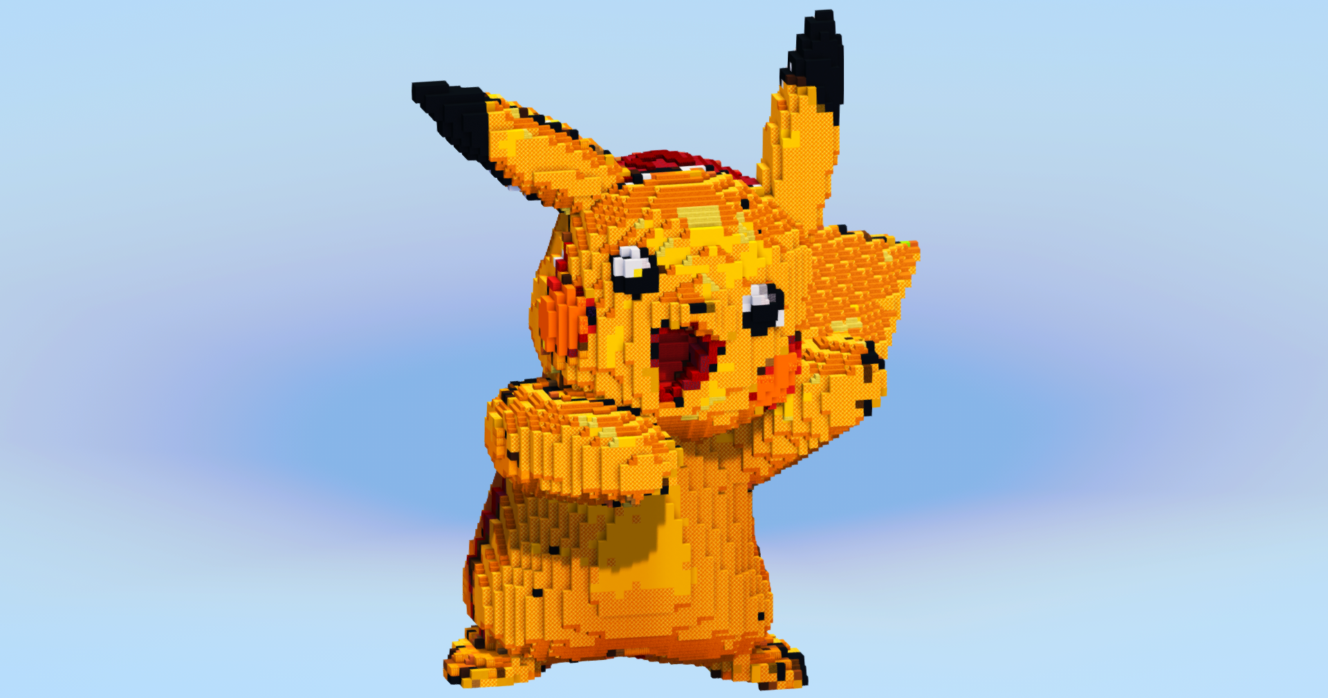 Pikachu — Minecraft Build by LeonisBuilds (3)
