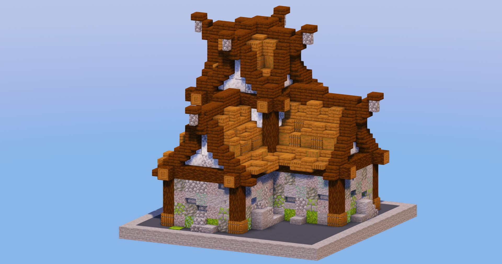 Medieval House 14 — Minecraft Build by LeonisBuilds (2)