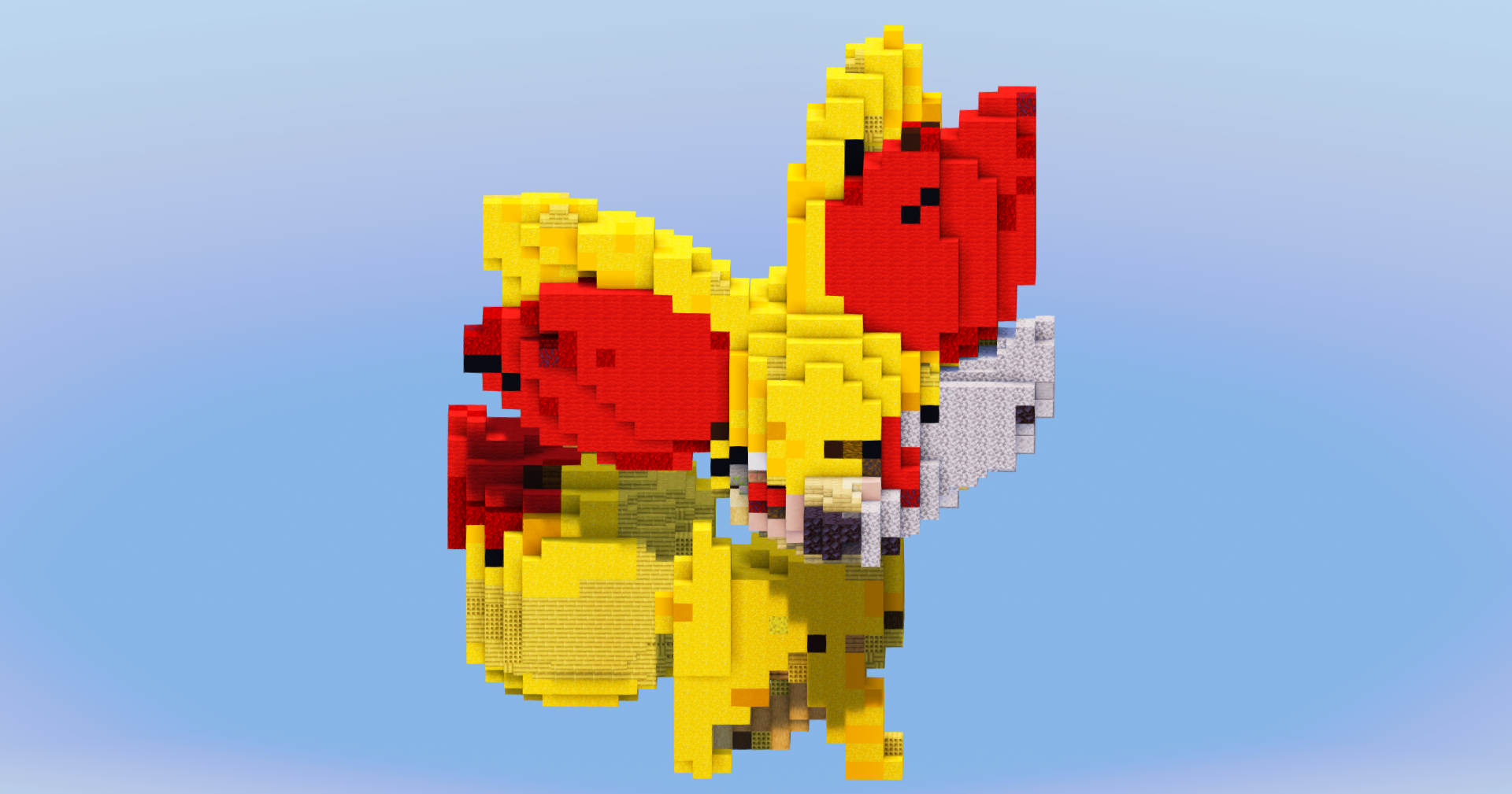 Fennekin from Pokemon — Minecraft Build by LeonisBuilds