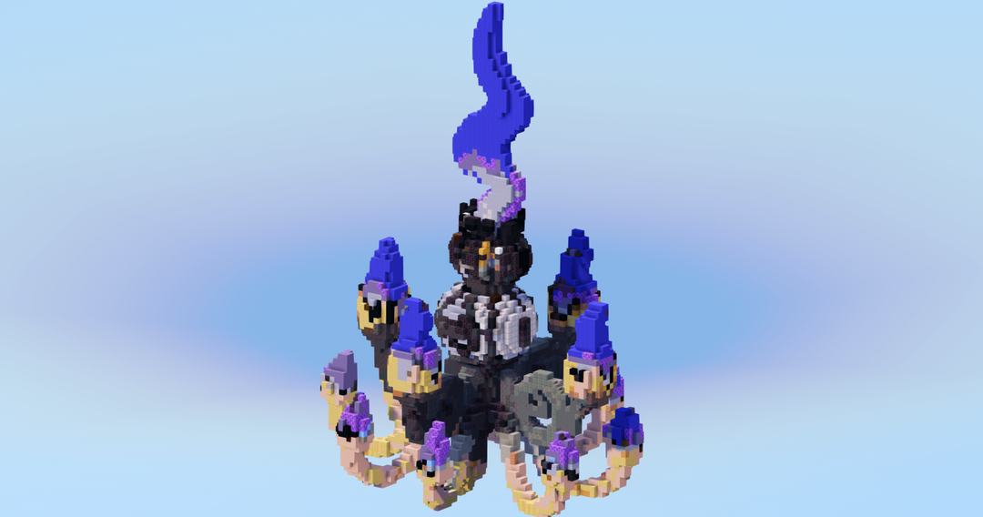 Mega Chandelure — Minecraft Build by LeonisBuilds